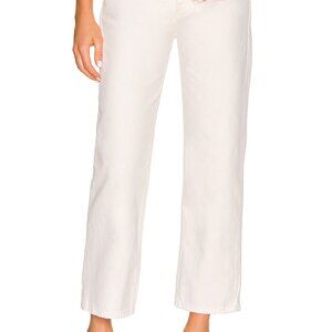 Frame Le Jane Crop in White Denim